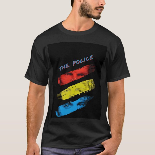 T-shirt La police (Devant)