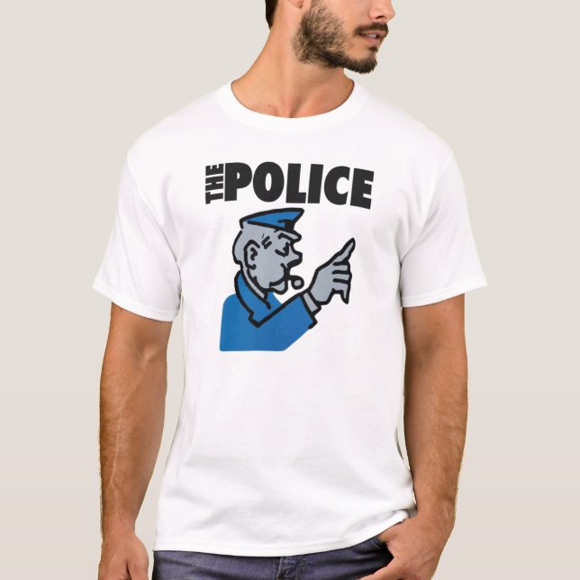 T-shirt La police (Devant)