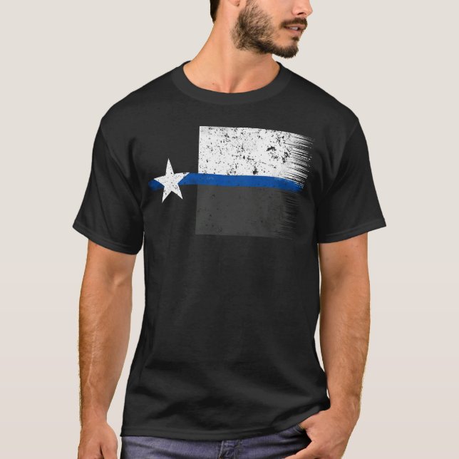 T-shirt La police de garde forestière de patrouille de (Devant)