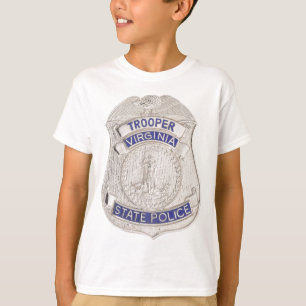 T-shirt La police de soldat de la cavalerie d'état de la