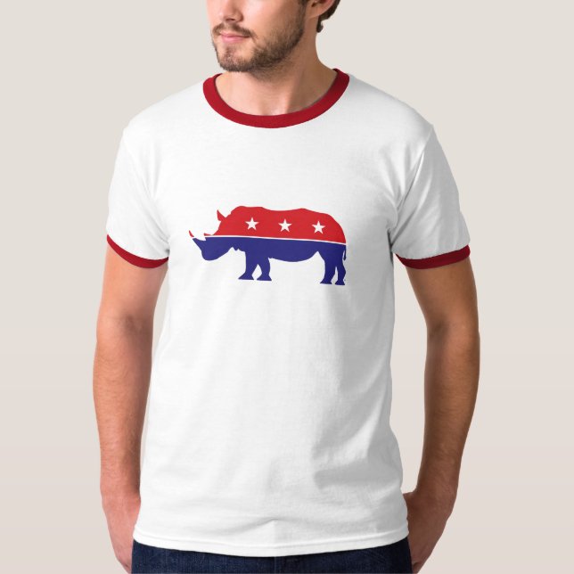 T-shirt La politique universelle (Devant)