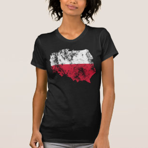T-shirt La Pologne a affligé la chemise