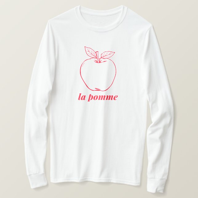 T-shirt la pomme (Design devant)