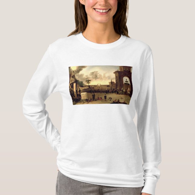 T-shirt La porte étroite au ciel (Devant)