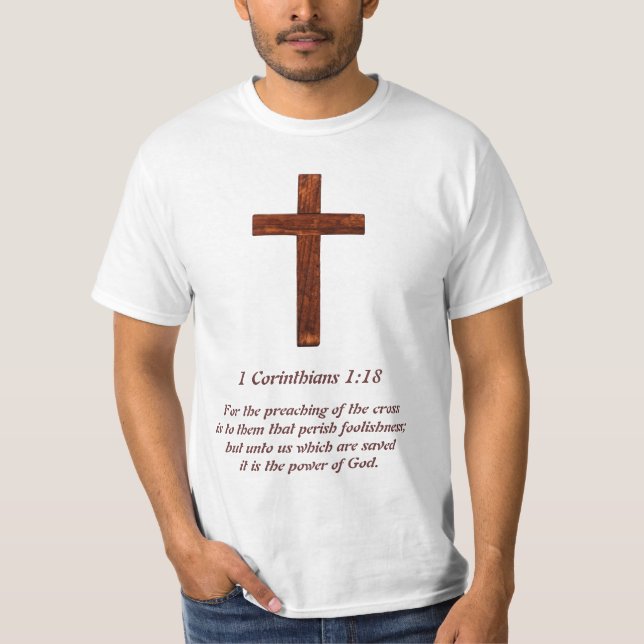 T-shirt La prédication de la croix (Devant)