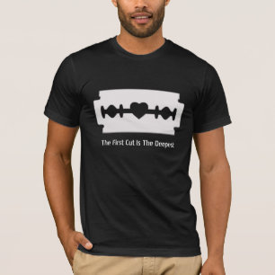 T-shirt La première coupe est la plus profonde - chemise