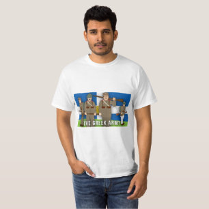 T-shirt La Première Guerre Mondiale grecque de faction