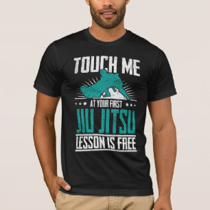 T-shirt La première leçon de Jiu Jitsu est librement BJJ