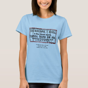 T-shirt La première salle de cinéma des mondes - Vitasco