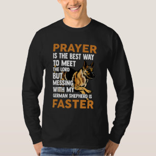 T-shirt La Prière Est Le Meilleur Moyen De Rencontrer Le S