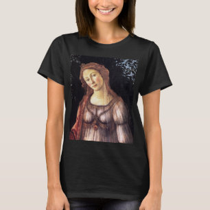 T-shirt La Primavera en détail par Sandro Botticelli