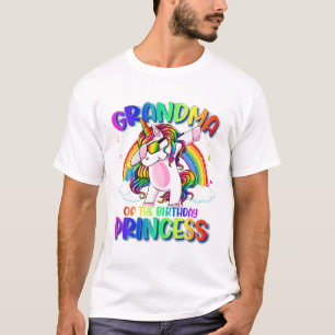 T-shirt La princesse anniversaire Dabbing