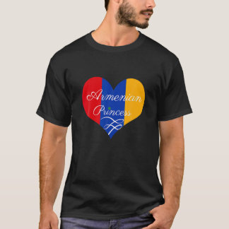 T-shirt La princesse arménienne Chemise Coeur Design
