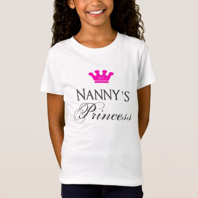 T-Shirt La princesse de la bonne d'enfants (Devant)
