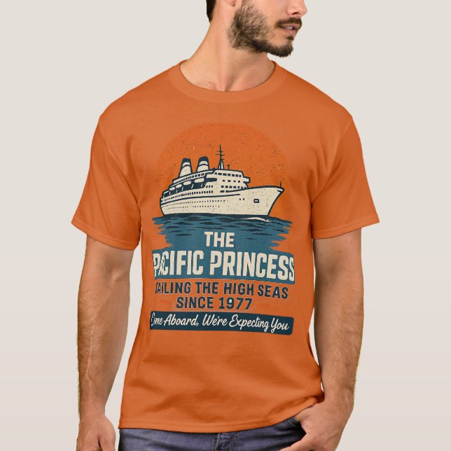 T-shirt La princesse du Pacifique (Devant)
