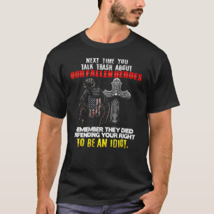 T-shirt La prochaine fois que tu parles de déchets à propo