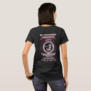 T-shirt La profession de contrôleur de la circulation aéri