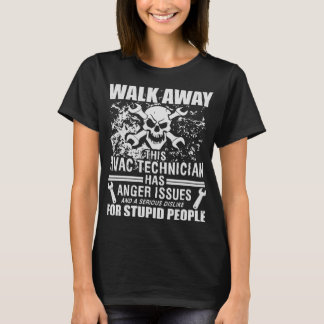 T-shirt la promenade loin ce technicien de la CAHT a l'en