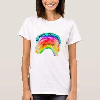 T-shirt La promesse arc-en-ciel de Dieu