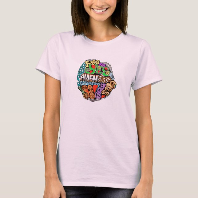 T-shirt La promesse de Dieu est OUI ! (Devant)