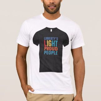 T-shirt La promesse de la Liberté Fière aux gens