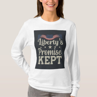 T-shirt La promesse de la liberté gardée