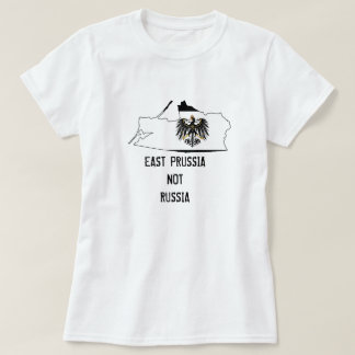 T-shirt La Prusse est pas Russie (femmes)