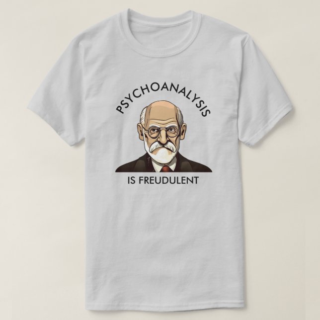 T-shirt La psychanalyse est Freudulante (Design devant)