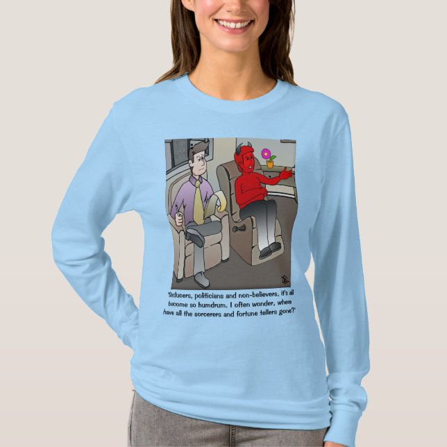 T-shirt La psychiatre du diable bleu des femmes (Devant)