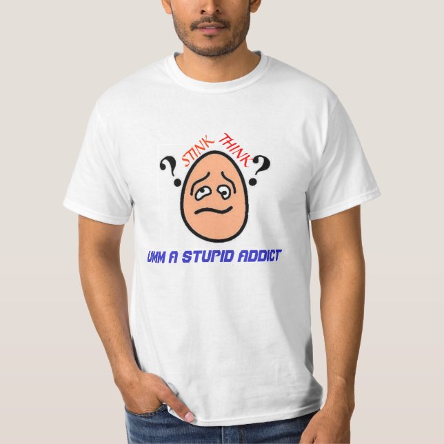 T-shirt la puanteur pensent (Devant)