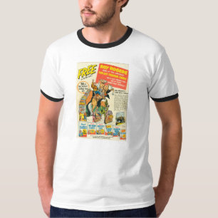 T-shirt La publicité de cartes de collection de ROY ROGERS