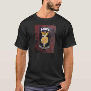 T-SHIRT LA PUBLICITÉ VINTAGE DE MOTO D'ARIEL