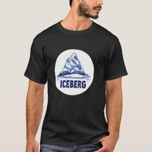 T-shirt La puissance silencieuse de l'iceberg Graphique po