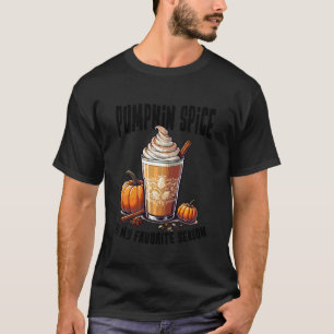 T-shirt La Pumpkin Spice est ma saison préférée PSL Café L