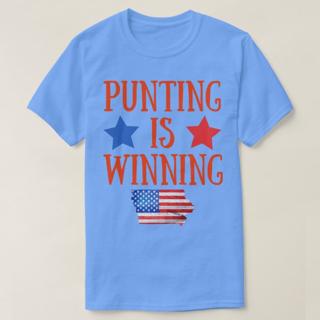 T-shirt La punition gagne l'iowa 2 (Design devant)