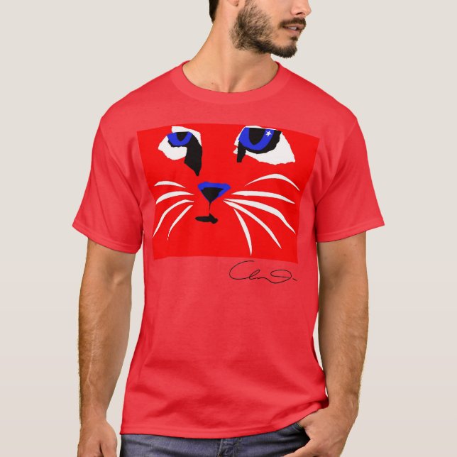 T-shirt La PUSSÉE AMÉRICAINE de Brett Bender (Devant)