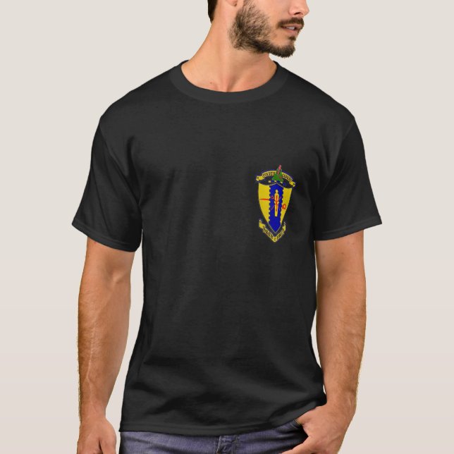 T-shirt La quatrième cavalerie crest (Devant)
