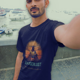T-shirt La quête du coucher de soleil de Kitty Buccaneer