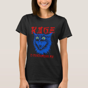 T-shirt La rage me consume - Mème drôle de chaton humour
