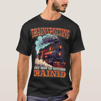 T-shirt La Recherche De Formation Est Ma Façon D'Obtenir U
