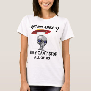 T-shirt La région 51 de tempête ils ne peuvent pas arrê