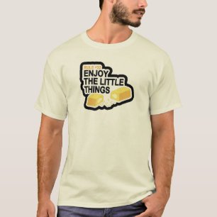 T-shirt La règle #32 apprécient les petites choses
