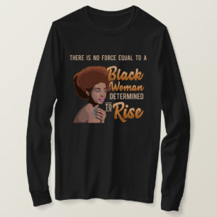 T-shirt La Reine Africaine Magique Black Girl Déterminée
