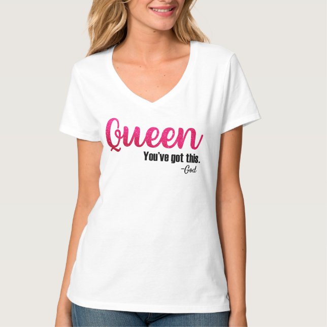 T-shirt La Reine Bénie (Devant)