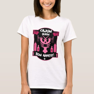 T-shirt La reine cajun de Louisiane