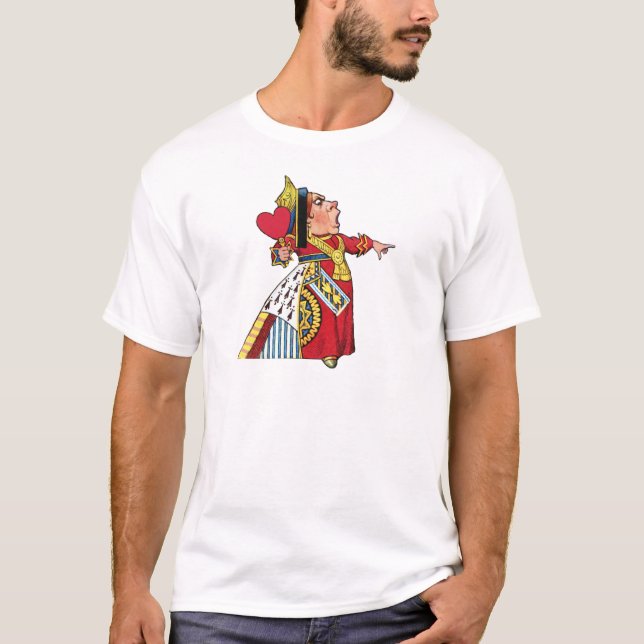T-SHIRT LA REINE DES COEURS (Devant)