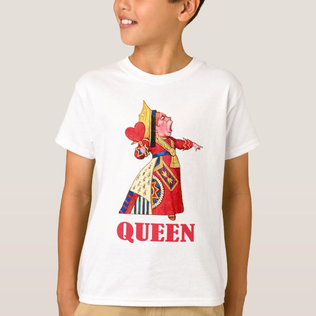 T-SHIRT LA REINE DES COEURS (Devant)