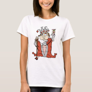 T-shirt La reine des coeurs - entièrement chargés