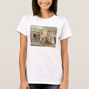 T-shirt La Reine Elizabeth I dans le cortège avec ses
