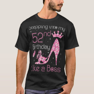 T-shirt La Reine Entrant Dans Mon 52e Anniversaire Comme U